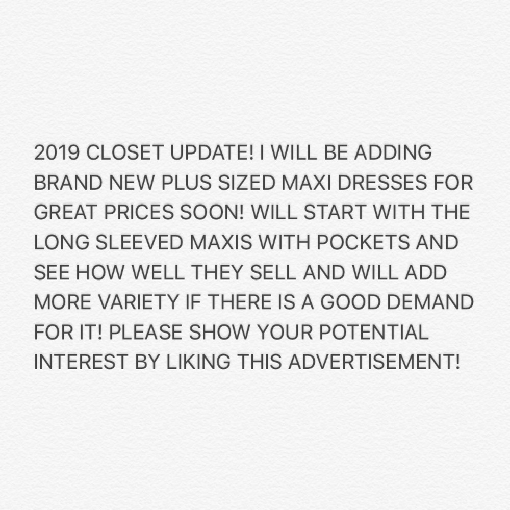 Plus Sized Maxi Dresses